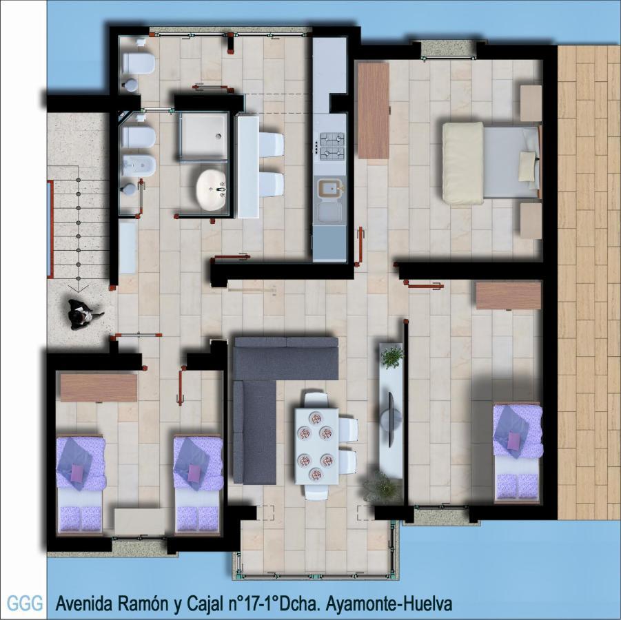 Ferienwohnung Ayamonte Deluxe Exterior foto